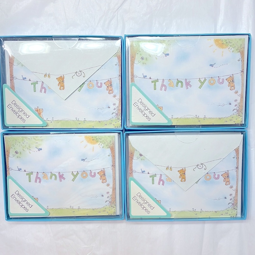 Brand new American greetings “Thank You” card box sets. Total 4 sets.